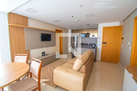 Sala de apartamento para alugar com 2 quartos, 58m² em Norte (águas Claras), Brasília