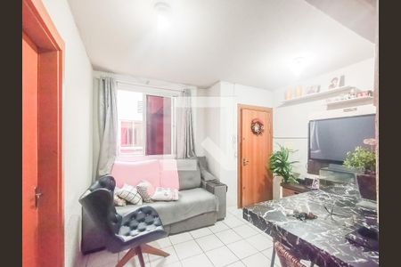 Sala de apartamento para alugar com 2 quartos, 45m² em Canudos, Novo Hamburgo