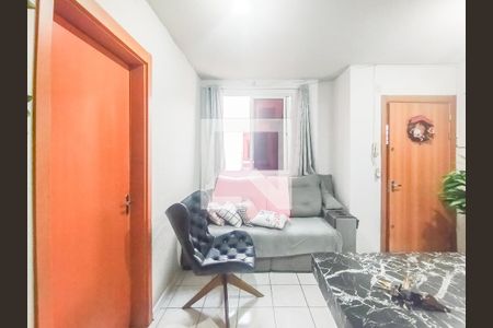 Sala de apartamento à venda com 2 quartos, 45m² em Canudos, Novo Hamburgo
