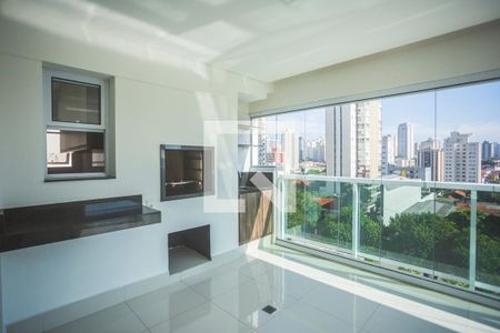 Varanda Gourmet de apartamento para alugar com 3 quartos, 108m² em Vila Monte Alegre, São Paulo