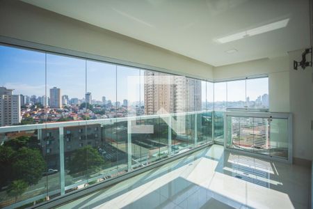 Varanda Gourmet de apartamento para alugar com 3 quartos, 108m² em Vila Monte Alegre, São Paulo