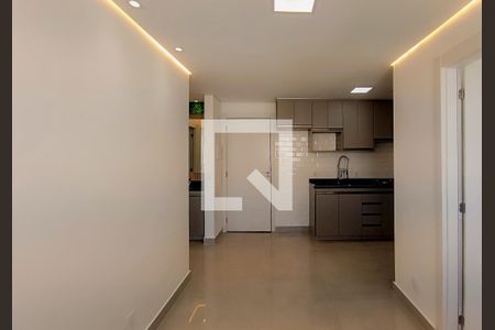 Sala de apartamento à venda com 1 quarto, 35m² em Várzea da Barra Funda, São Paulo