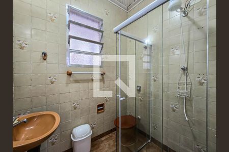 Banheiro Social de casa para alugar com 1 quarto, 50m² em Vila Alzira, Guarujá