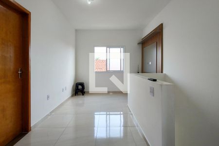 Sala de casa de condomínio para alugar com 2 quartos, 50m² em Ocian, Praia Grande