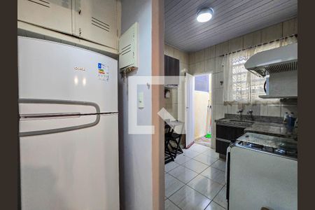 Cozinha de casa para alugar com 1 quarto, 50m² em Vila Alzira, Guarujá