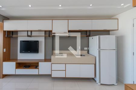 Cozinha de kitnet/studio para alugar com 1 quarto, 35m² em Campo Belo, São Paulo