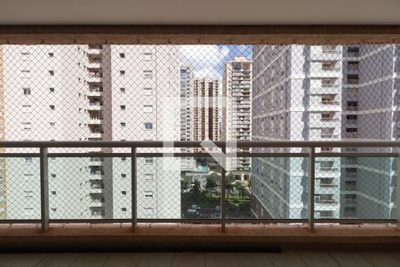 Varanda Gourmet - vista de apartamento para alugar com 3 quartos, 114m² em Subsetor Sul - 7 (s-7), Ribeirão Preto