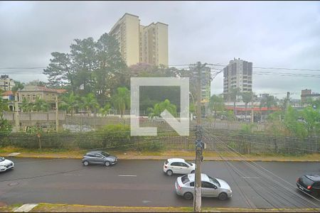 Vista Sala de apartamento à venda com 2 quartos, 95m² em Centro, Canoas