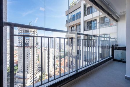 Sala/Cozinha - Varanda de apartamento à venda com 1 quarto, 30m² em Sumaré, São Paulo