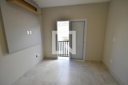 Quarto Suíte 1 de casa de condomínio para alugar com 3 quartos, 105m² em Chácara Primavera, Campinas