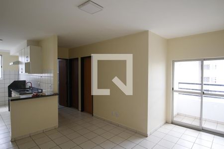 Sala de apartamento para alugar com 2 quartos, 55m² em Jardim Presidente, Goiânia