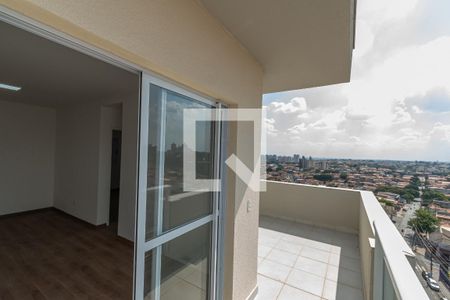 Varanda Sala de Estar/Jantar  de apartamento para alugar com 1 quarto, 65m² em Vila Industrial (campinas), Campinas