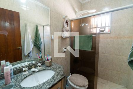 Banheiro da Suíte 1 de casa à venda com 3 quartos, 130m² em Parque Jabaquara, São Paulo
