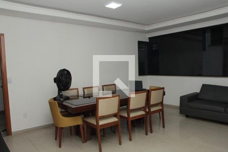 sala de apartamento para alugar com 3 quartos, 120m² em Castelo, Belo Horizonte