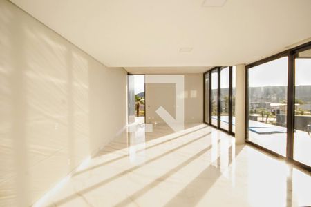 sala de casa de condomínio à venda com 4 quartos, 292m² em Alphaville Nova Lima, Nova Lima