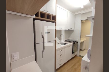 Cozinha de apartamento para alugar com 2 quartos, 44m² em Várzea da Barra Funda, São Paulo