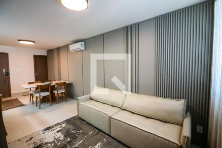 Sala / Cozinha Americana de apartamento para alugar com 2 quartos, 82m² em Setor Noroeste, Brasília