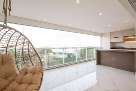 Sacada Sala de apartamento para alugar com 3 quartos, 170m² em Centro, Osasco