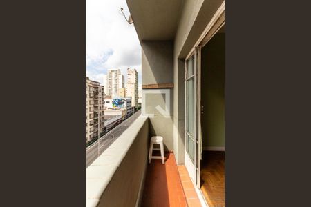 Varanda de apartamento à venda com 1 quarto, 77m² em Santa Cecilia, São Paulo