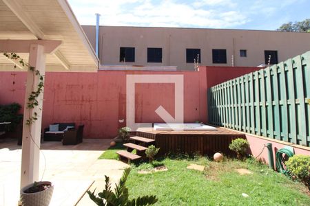 Vista da Sala de estar e jantar de casa de condomínio para alugar com 3 quartos, 174m² em Parque Alto Taquaral, Campinas