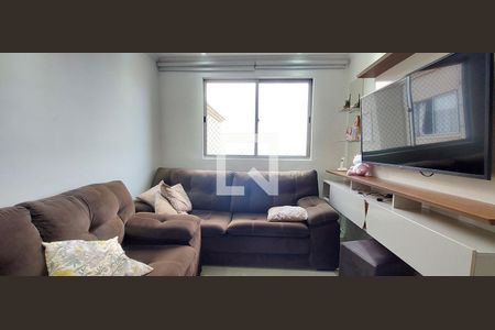 Sala de apartamento à venda com 3 quartos, 60m² em Parque Marajoara, Santo André