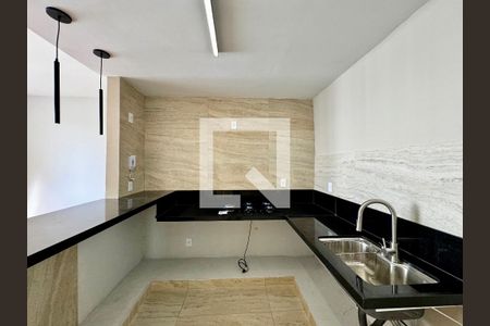 Cozinha  de apartamento à venda com 3 quartos, 95m² em Gutierrez, Belo Horizonte