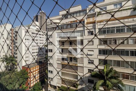 Vista da Varanda da Sala de apartamento para alugar com 2 quartos, 88m² em Higienópolis, São Paulo