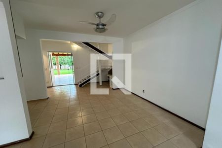 Sala de casa de condomínio para alugar com 2 quartos, 103m² em Parque dos Lagos, Ribeirão Preto