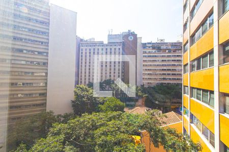 Vista de kitnet/studio para alugar com 1 quarto, 28m² em Consolação, São Paulo