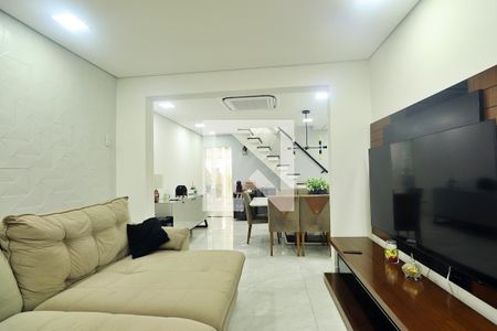 Sala de casa à venda com 3 quartos, 199m² em Parque Novo Oratorio, Santo André