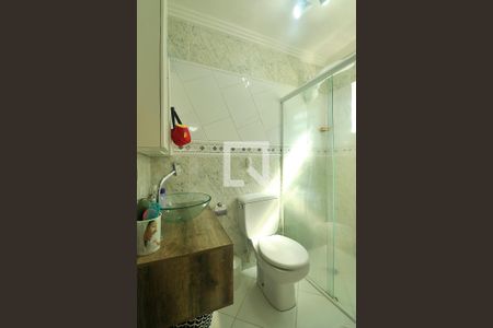 Suíte - Banheiro do Quarto 1 de casa à venda com 3 quartos, 199m² em Parque Novo Oratorio, Santo André