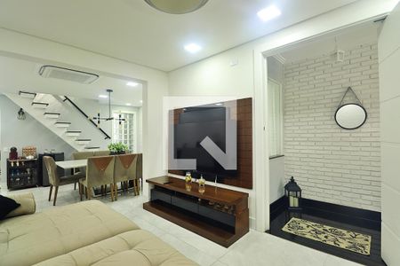 Sala de casa à venda com 3 quartos, 199m² em Parque Novo Oratorio, Santo André