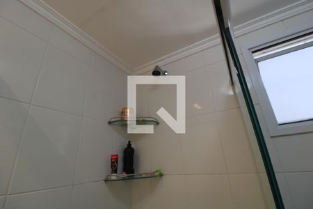 Chuveiro banheiro da suíte de apartamento à venda com 3 quartos, 72m² em Usina Piratininga, São Paulo