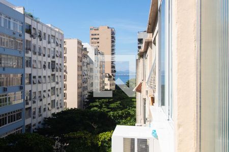 Vista da Sala de apartamento para alugar com 1 quarto, 65m² em Copacabana, Rio de Janeiro