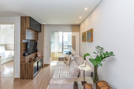 Sala de apartamento à venda com 2 quartos, 63m² em Buritis, Belo Horizonte