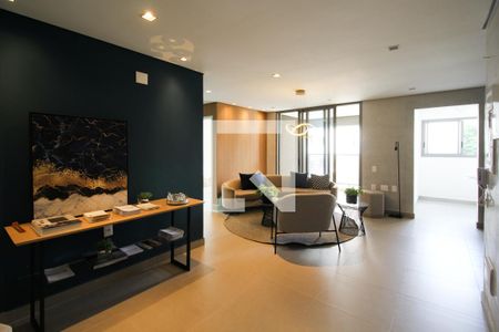 Sala de apartamento à venda com 1 quarto, 75m² em Vila Nova Conceição, São Paulo