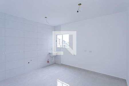 Sala, cozinha e área de serviço de apartamento à venda com 1 quarto, 30m² em Vila Mangalot, São Paulo