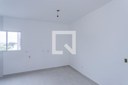 Sala, cozinha e área de serviço de apartamento à venda com 1 quarto, 30m² em Vila Mangalot, São Paulo