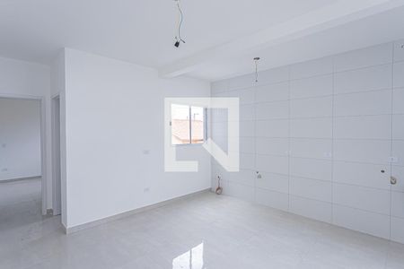 Sala, cozinha e área de serviço de apartamento à venda com 1 quarto, 39m² em Vila Mangalot, São Paulo