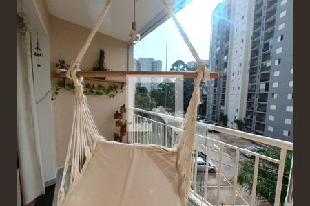 Varanda Sala de apartamento à venda com 3 quartos, 63m² em Jardim Íris, São Paulo