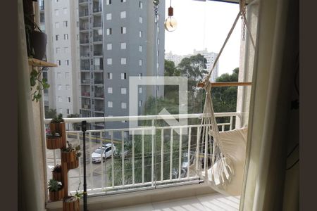 Varanda Sala de apartamento à venda com 3 quartos, 63m² em Jardim Íris, São Paulo