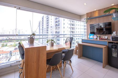 Varanda Goumert de apartamento à venda com 2 quartos, 88m² em Várzea da Barra Funda, São Paulo