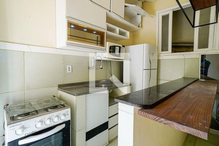 Cozinha de kitnet/studio para alugar com 1 quarto, 35m² em Piratininga, Niterói