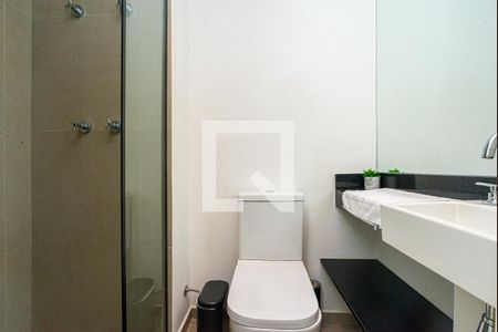Banheiro de apartamento à venda com 1 quarto, 20m² em Perdizes, São Paulo