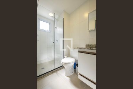 Suíte - Banheiro de apartamento para alugar com 1 quarto, 31m² em Pinheiros, São Paulo