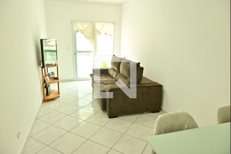 Sala de apartamento para alugar com 2 quartos, 75m² em Cidade Ocian, Praia Grande