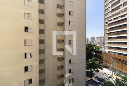 Vista da Sala de apartamento à venda com 2 quartos, 70m² em Vila Gumercindo, São Paulo