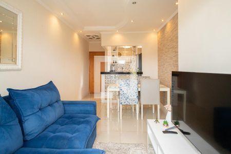 Sala de apartamento para alugar com 2 quartos, 56m² em Bairro dos Casa, São Bernardo do Campo