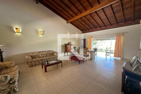 Sala de casa de condomínio para alugar com 5 quartos, 300m² em Royal Park, Ribeirão Preto