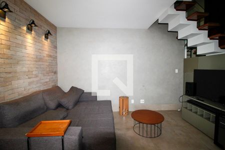 Sala de apartamento para alugar com 1 quarto, 55m² em Lourdes, Belo Horizonte